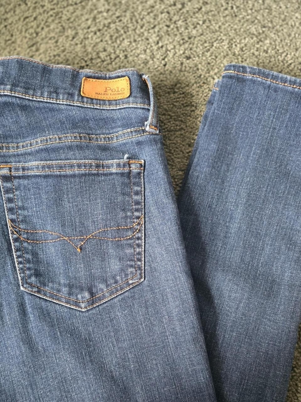 Polo by Ralph Lauren Straight-Leg Dark Blue Jeans